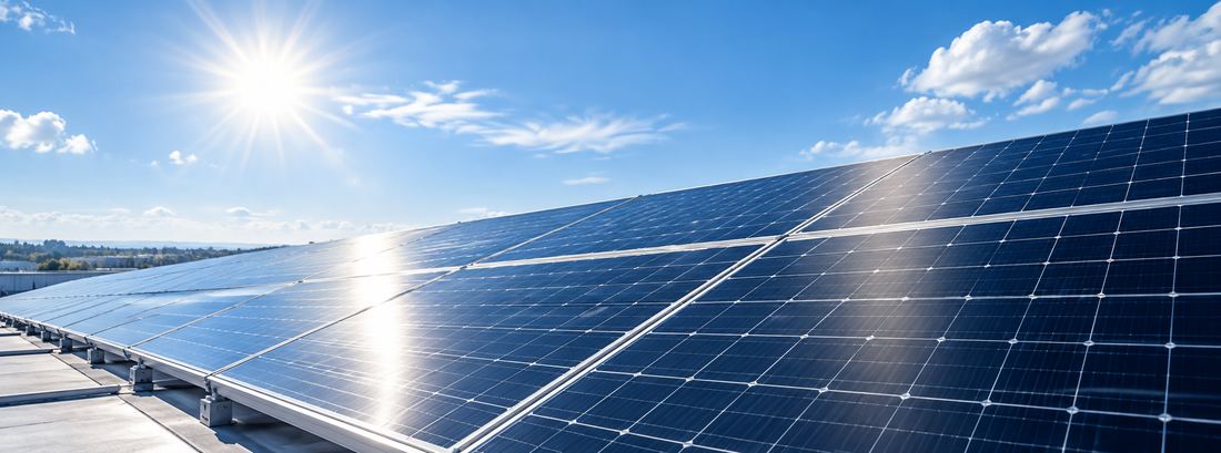 Photovoltaikanlage auf einem Dach